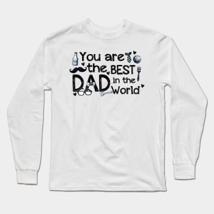 Best Dad in the World Long Sleeve T-Shirt